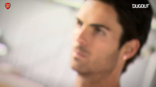 Mikel Arteta's first day at Arsenal after joining from Everton